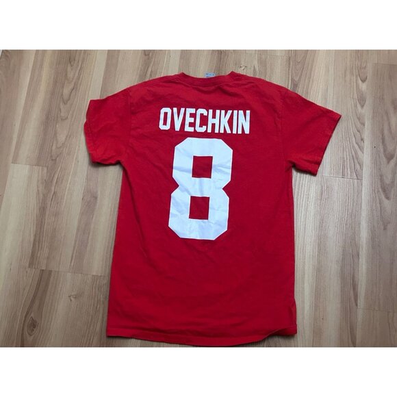 Gildan Washington Capitals T-Shirt Men’s Small Alex Ovechkin NHL Hockey Red - Picture 5 of 5